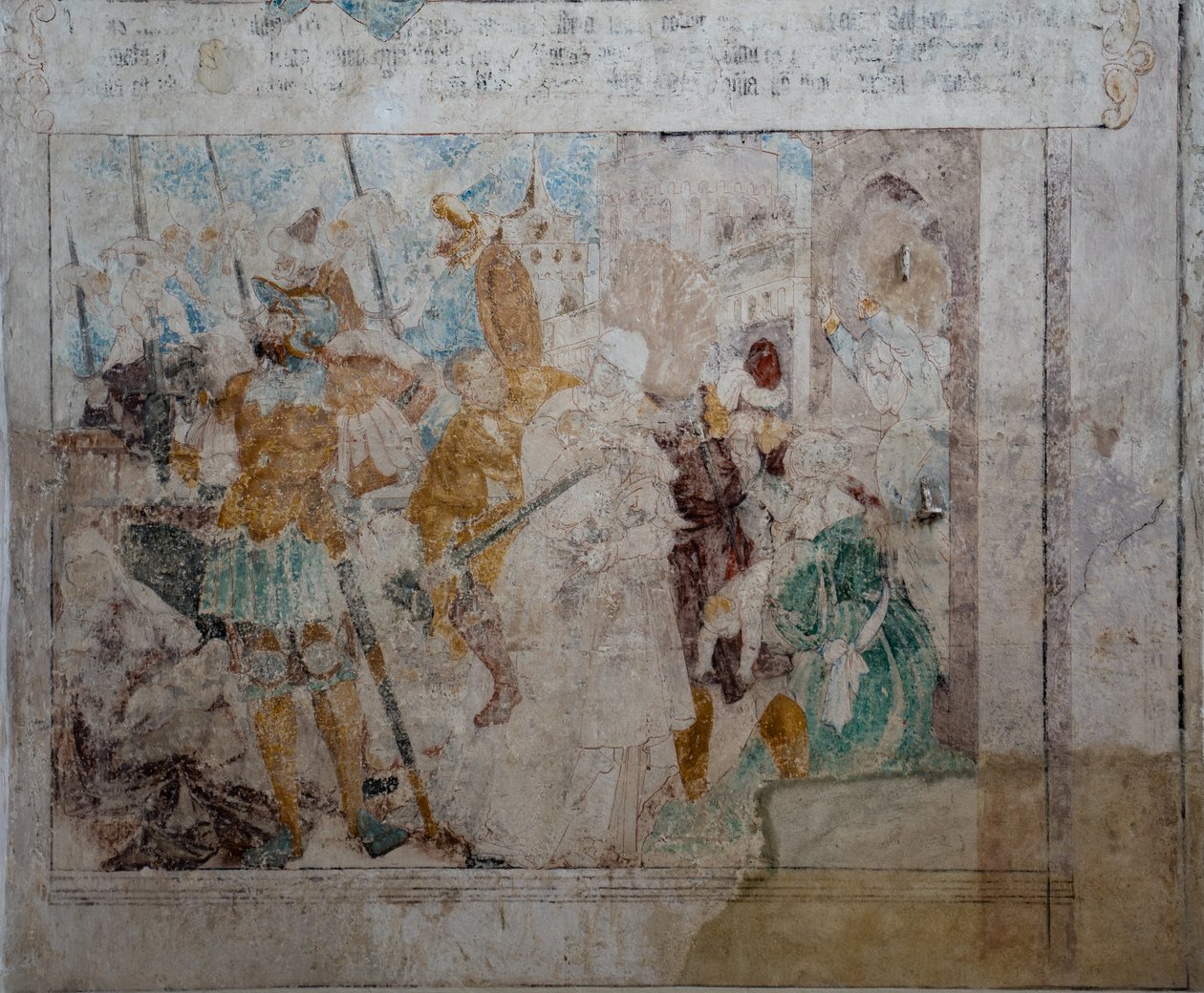 Frescos do mestre de Messkirch em Heiligkreuztal-WUS07822 de Master of Messkirch