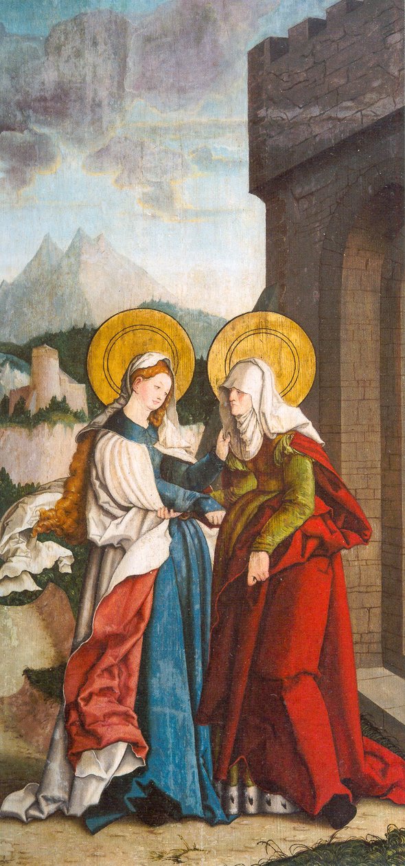 Alemão: The Visitation Visitação de Master of Messkirch