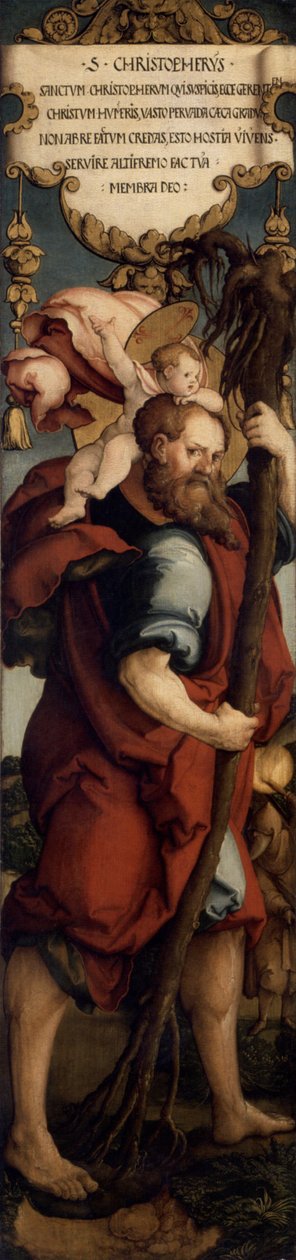 Altar-mor de São Martinho - ala esquerda de Master of Messkirch