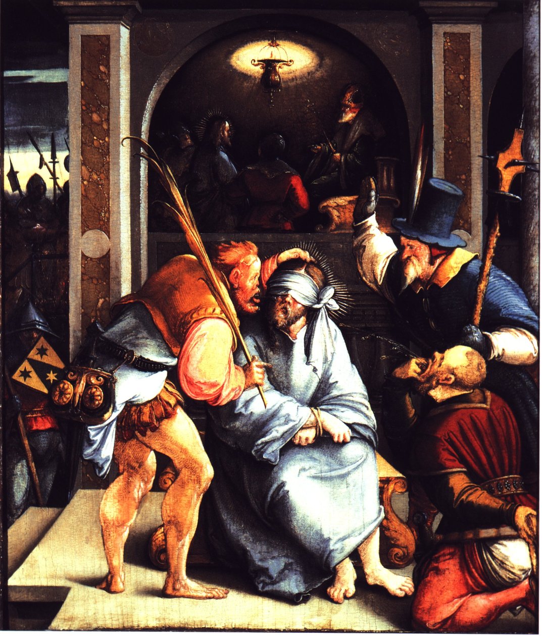 Zombaria de Cristo. de Master of Messkirch