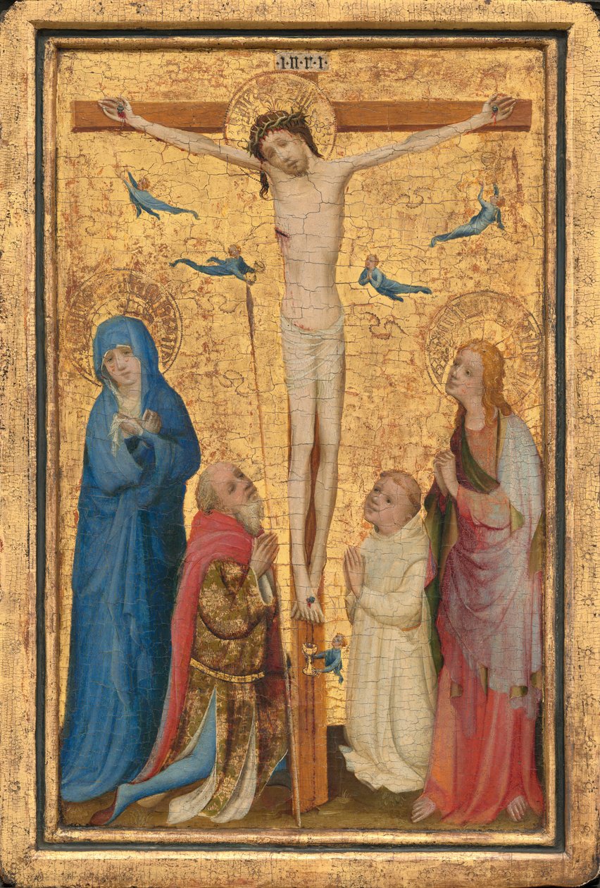 The Crucifixion, c. 14001410. de Master of Saint Veronica