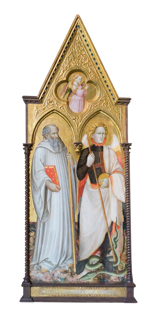 São Bento e Miguel Arcanjo de Master of San Davino