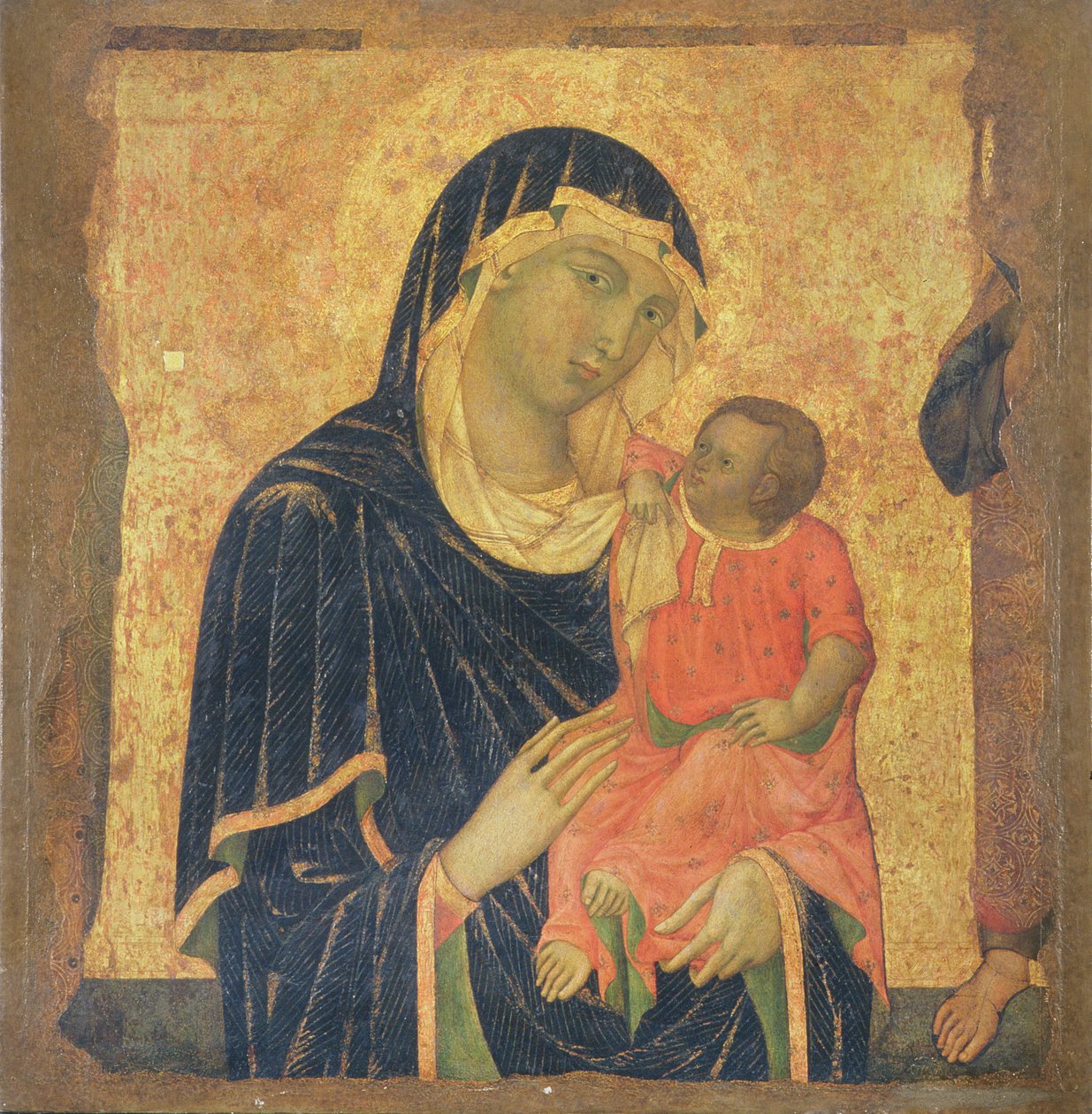 Madonna e criança de Master of Santa Maria di Castello