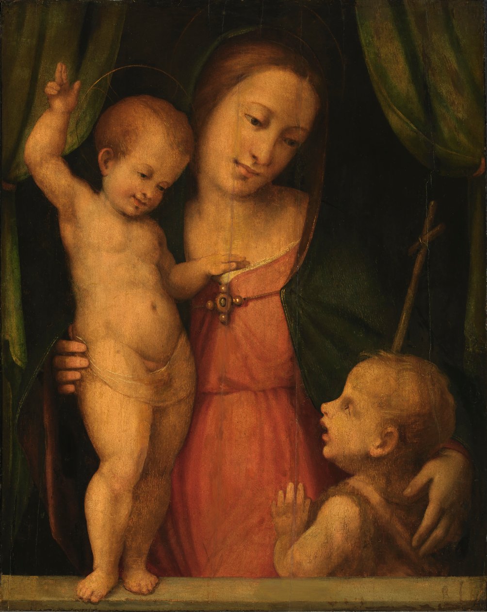 Madonna, ca. 1500-1550. de Master of Serumido