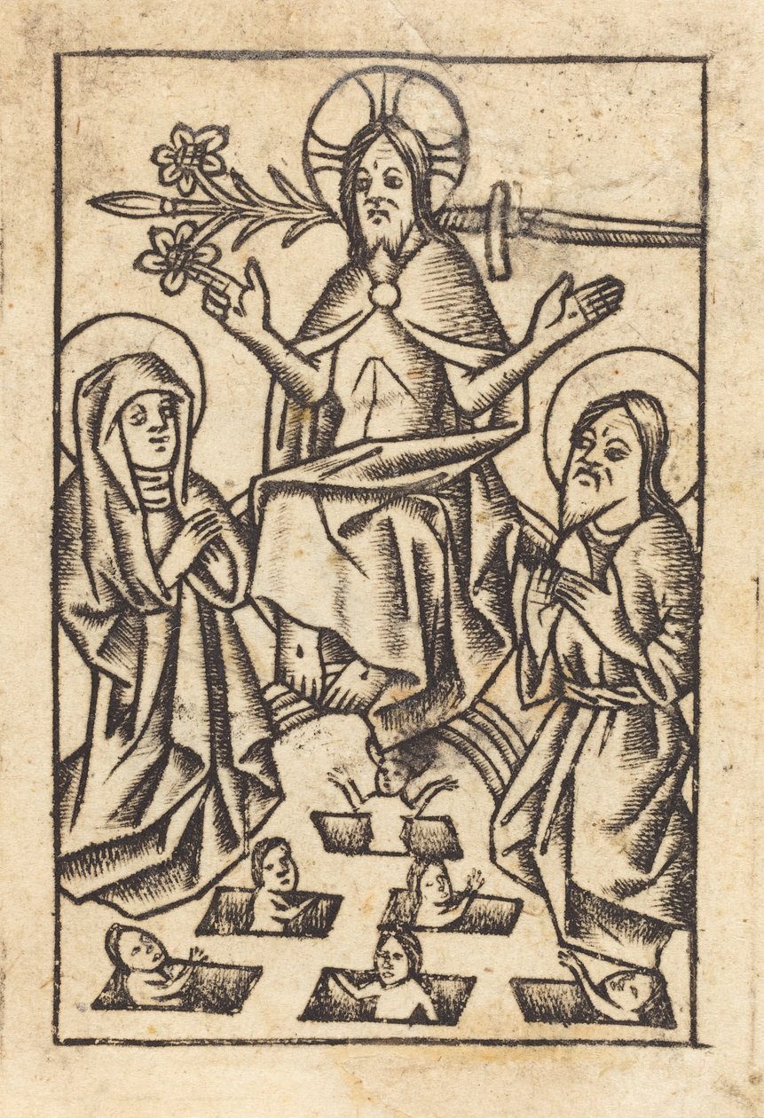 O Juízo Final [direita] de Master of St. Erasmus