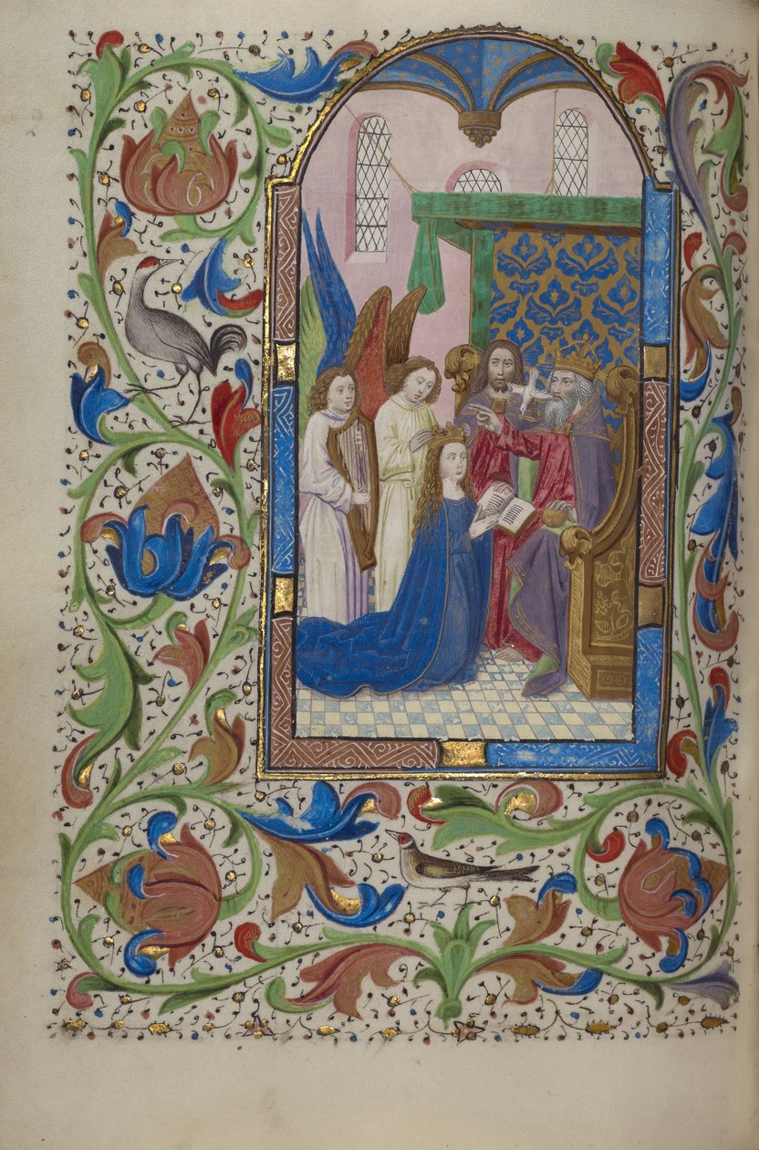 A Coroação da Virgem de Master of Wauquelins Alexander