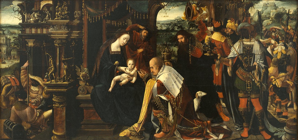 Epifania de Master of the Antwerp Adoration