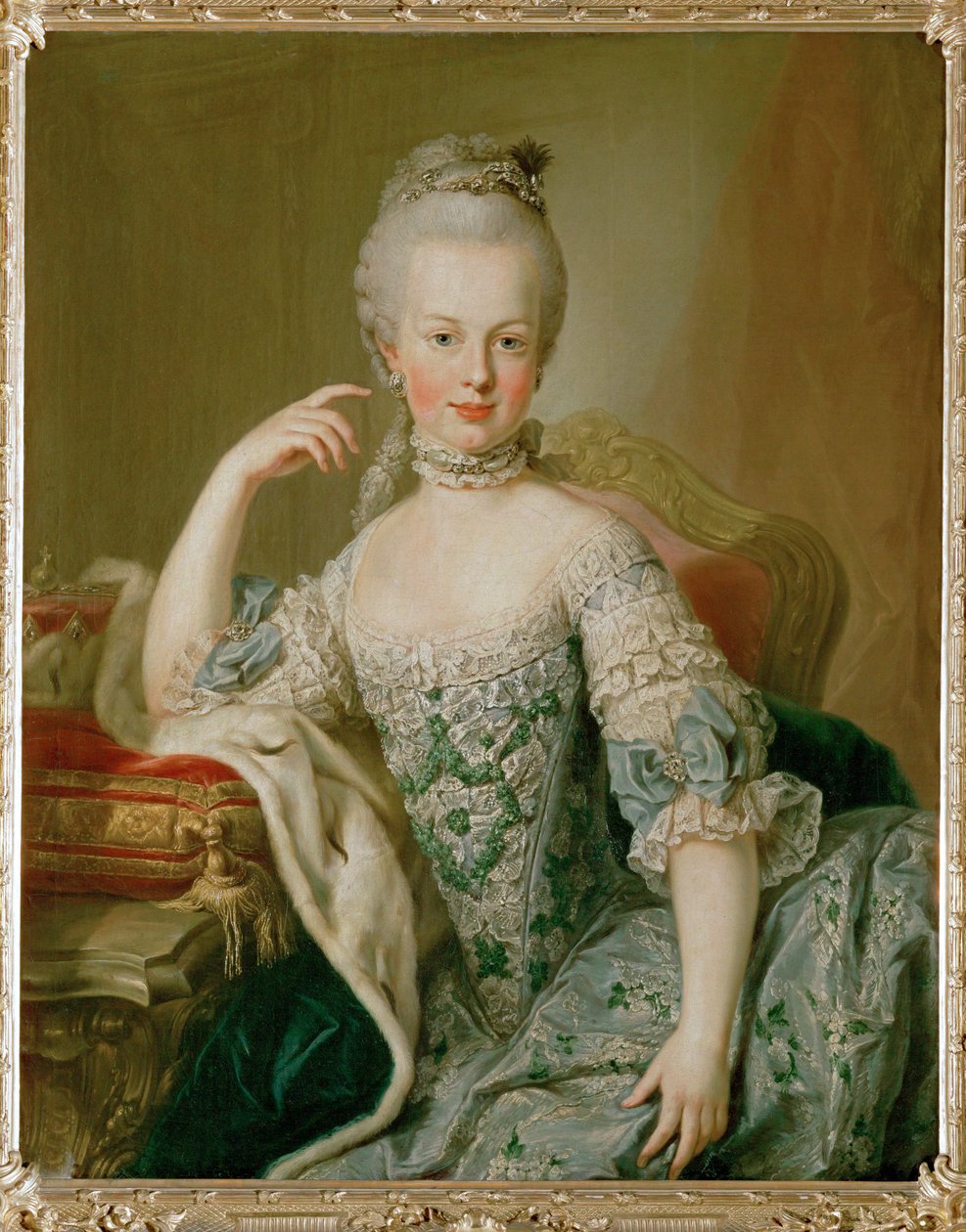 Arquiduquesa Maria Antonieta (pintura) de Master of the Archduchess Portraits
