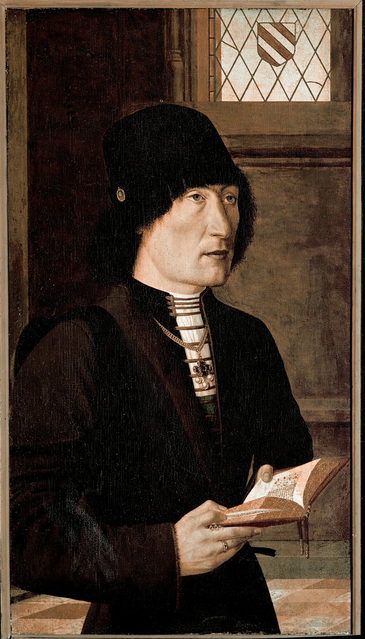 Retrato de Pierantonio Baroncelli (óleo sobre madeira, cerca de 1489) de Master of the Baroncelli Portraits