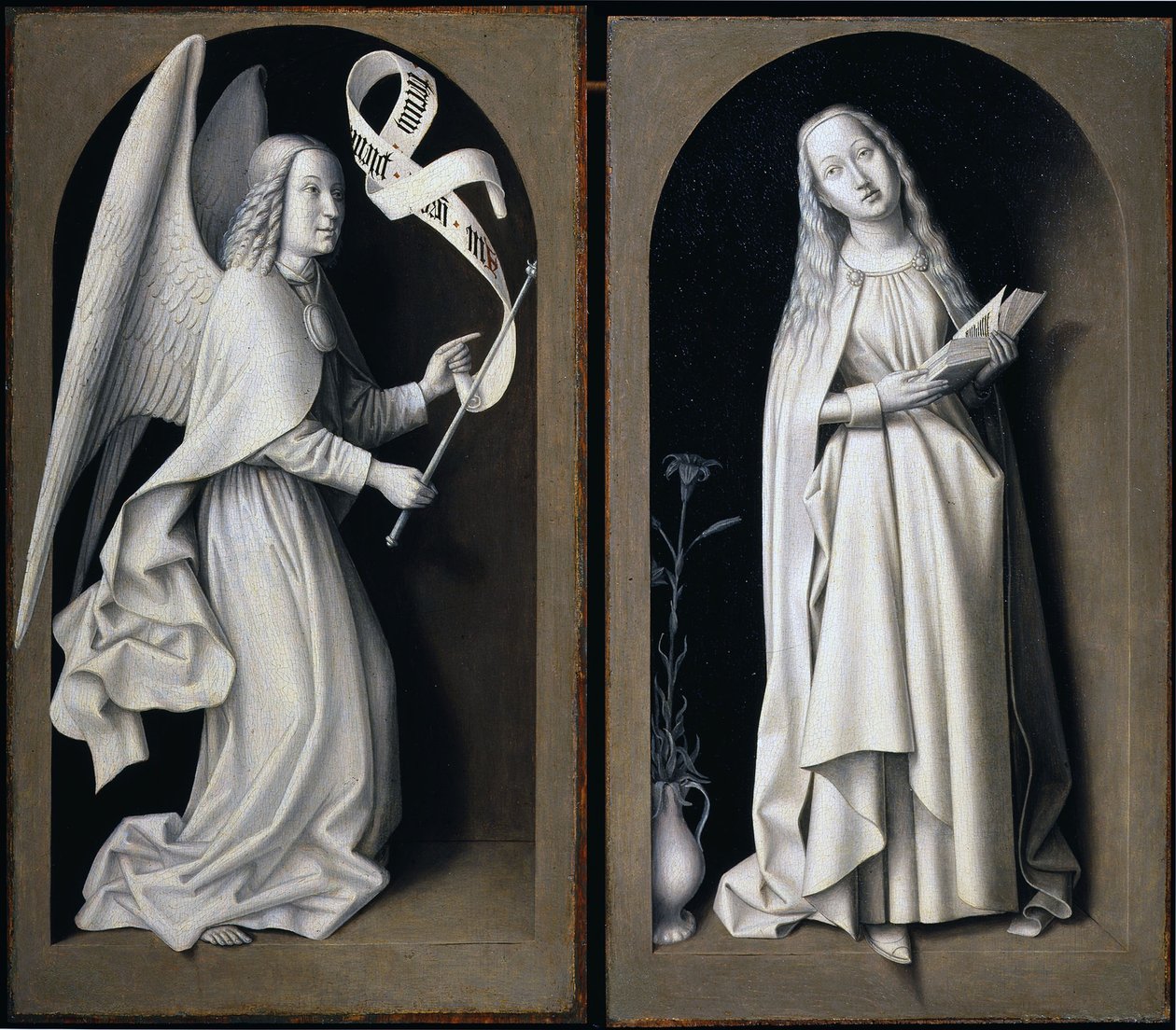 A Anunciação, 1489 de Master of the Baroncelli Portraits