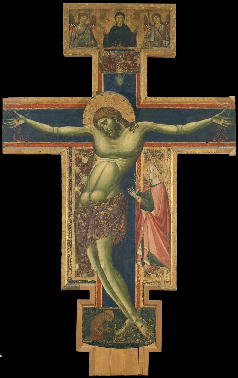 Crucifixo de Master of the Borgo Crucifix