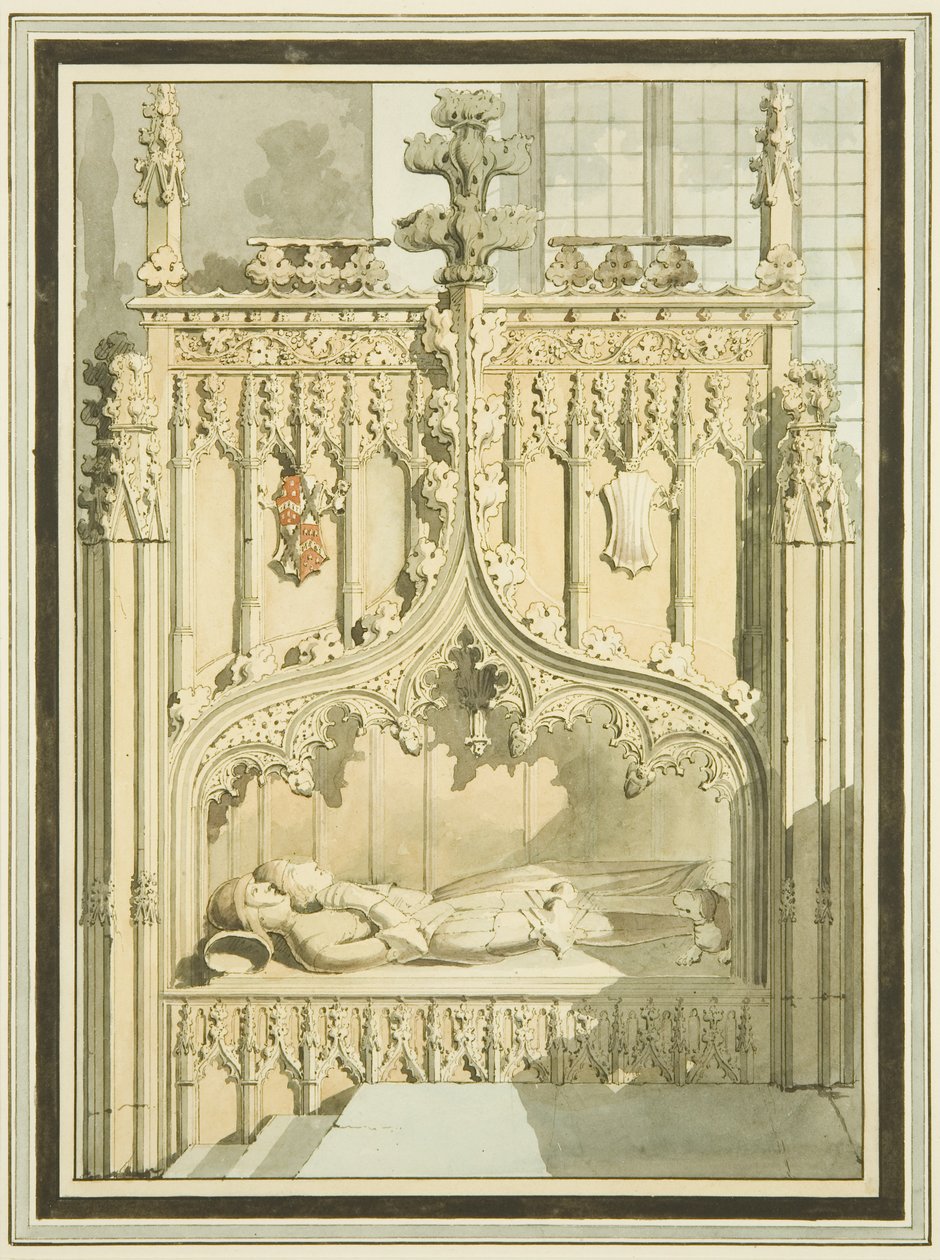 Efígies de Sir Maurice Berkeley e esposa, em St Mark
