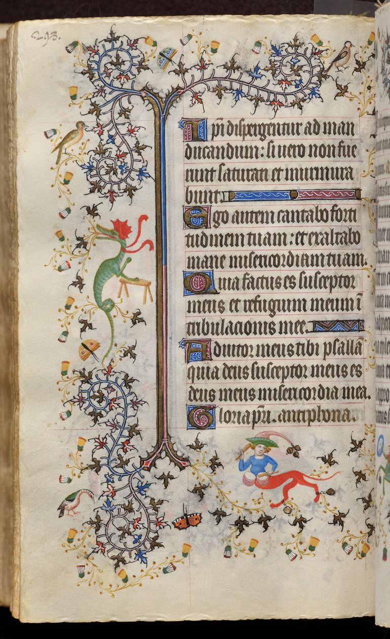 Horas de Carlos, o Nobre, rei de Navarra (1361-1425): fol. 149v, Texto de Master of the Brussels Initials and Associates