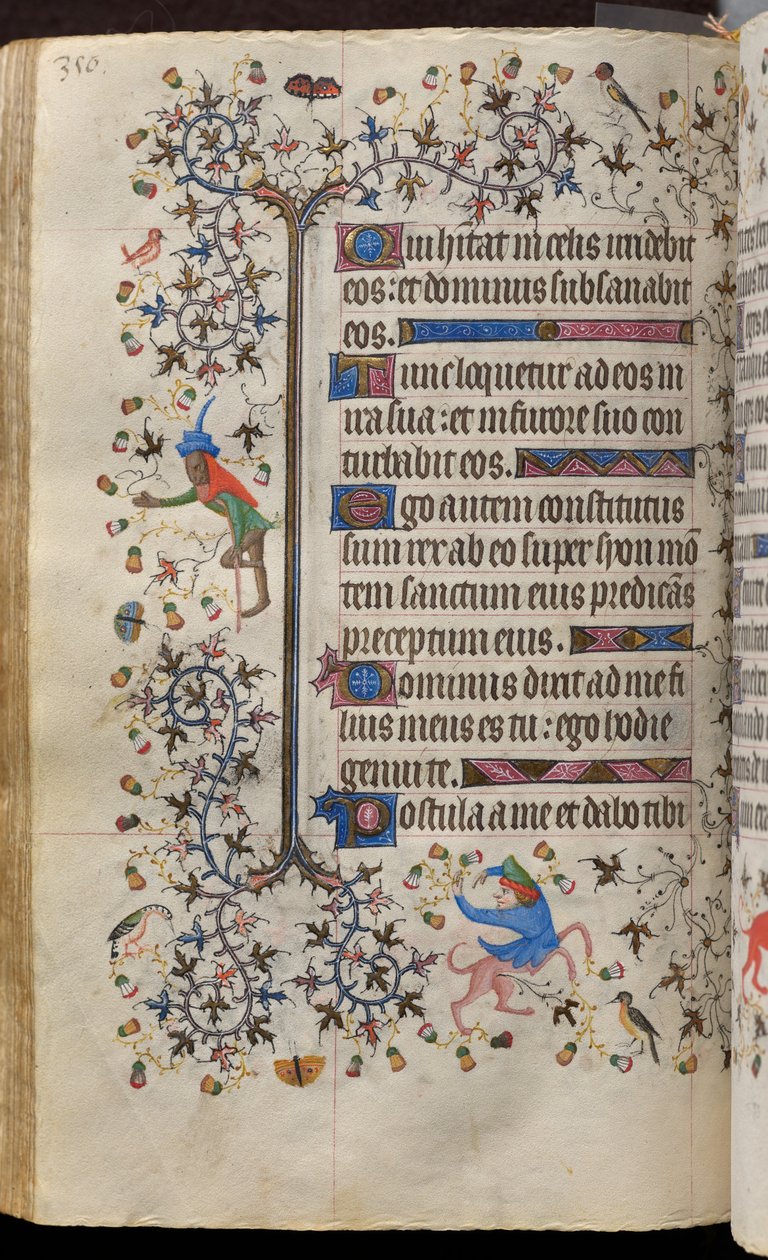 Horas de Carlos o Nobre, rei de Navarra (1361-1425): fol. 170v, Texto de Master of the Brussels Initials and Associates
