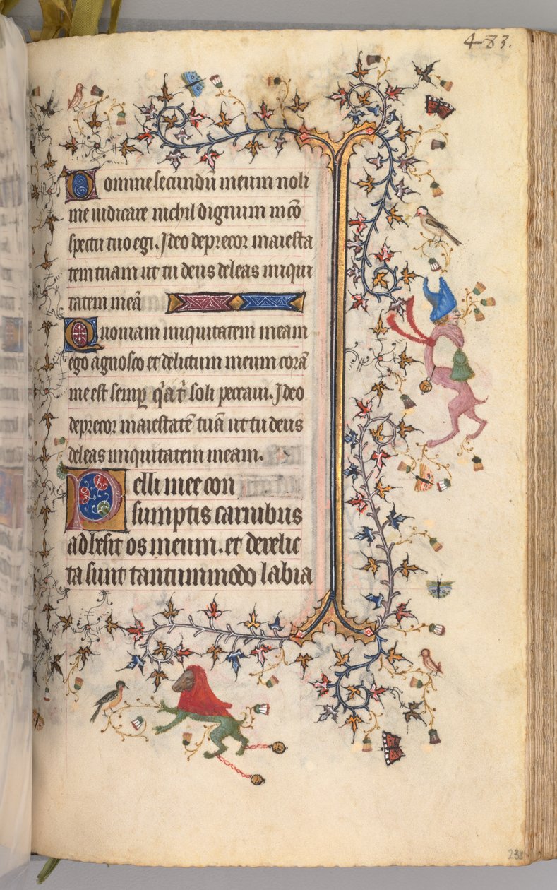 Horas de Carlos Nobre, rei de Navarra 1361-1425: fol. 236r, Texto, c. 1405 de Master of the Brussels Initials and Associates