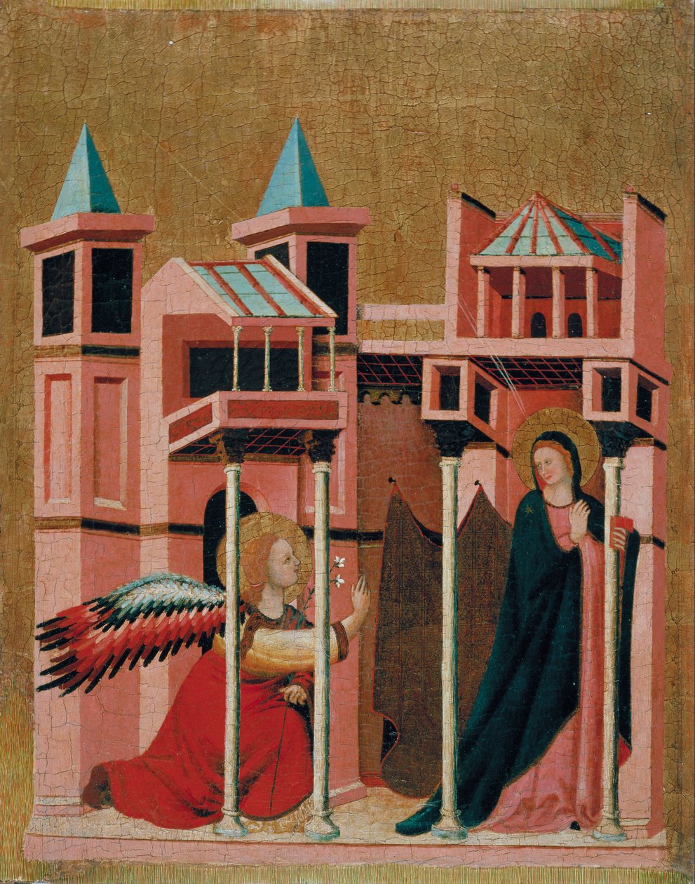 A Anunciação de Master of the Cini Madonna