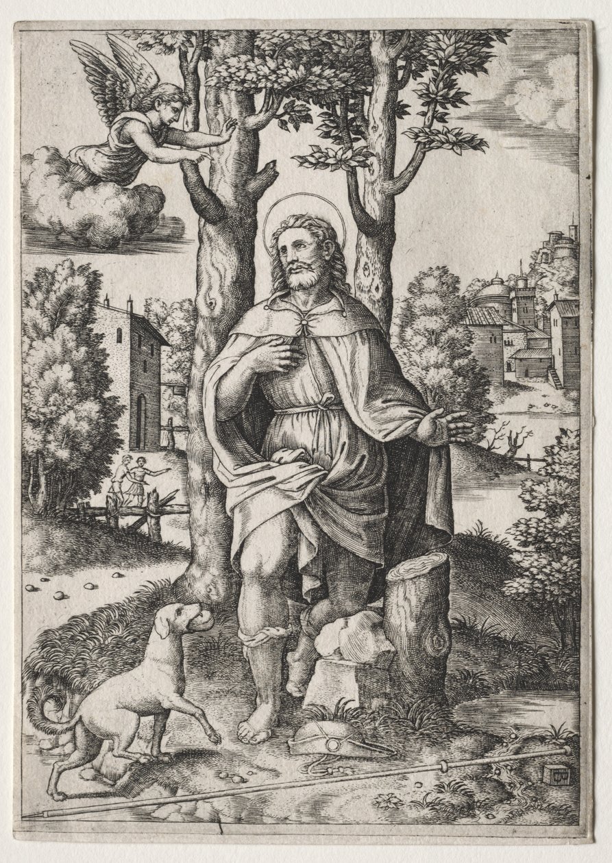 Saint-Roch de Master of the Die