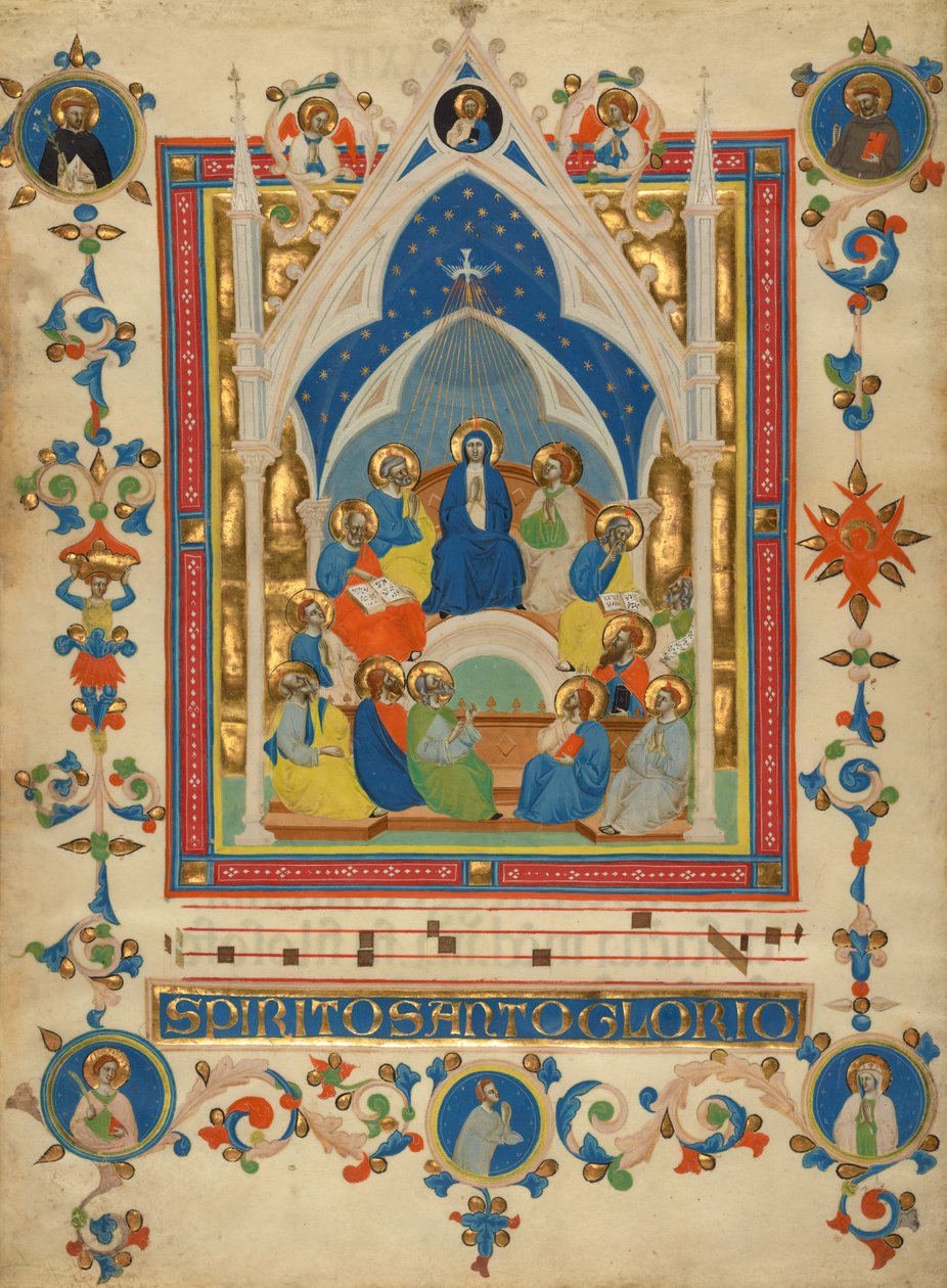 Pentecostes de Master of the Dominican Effigies