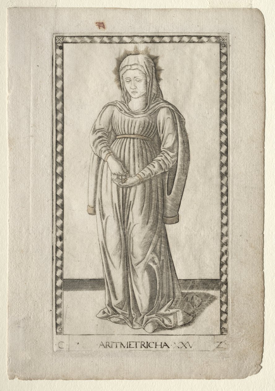 Aritmética (do Tarocchi, série C: Liberal Arts, #25) de Master of the E Series Tarocchi