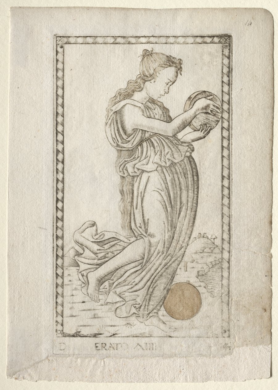 Erato (poesia lírica e amorosa) (da série Tarocchi D: Apollo and the Muses, #14) de Master of the E Series Tarocchi