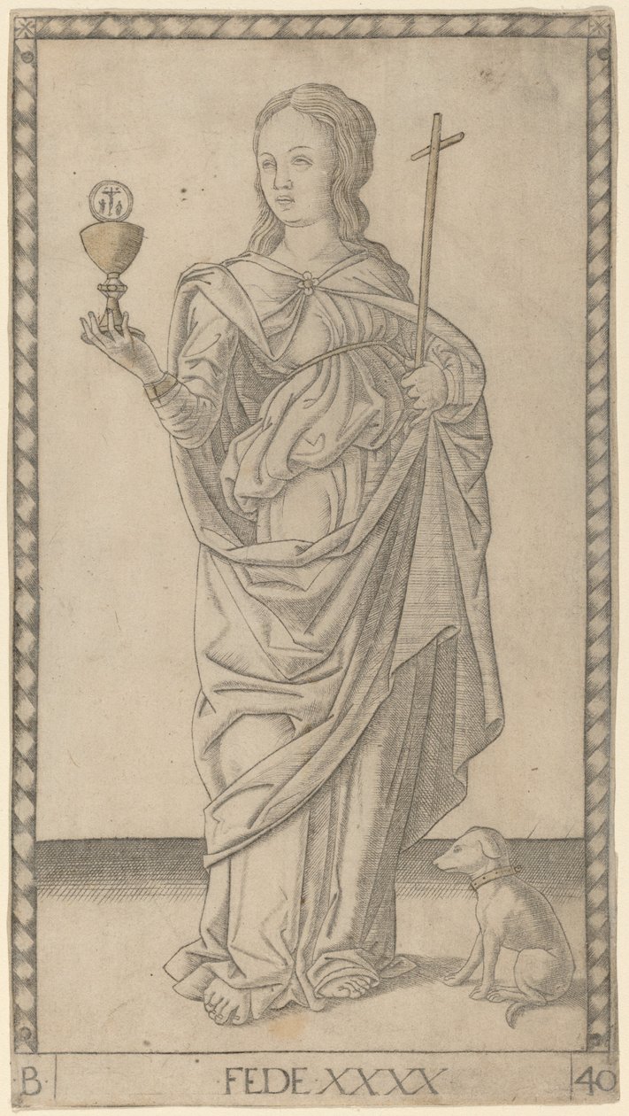 Fede (Fé) de Master of the E Series Tarocchi