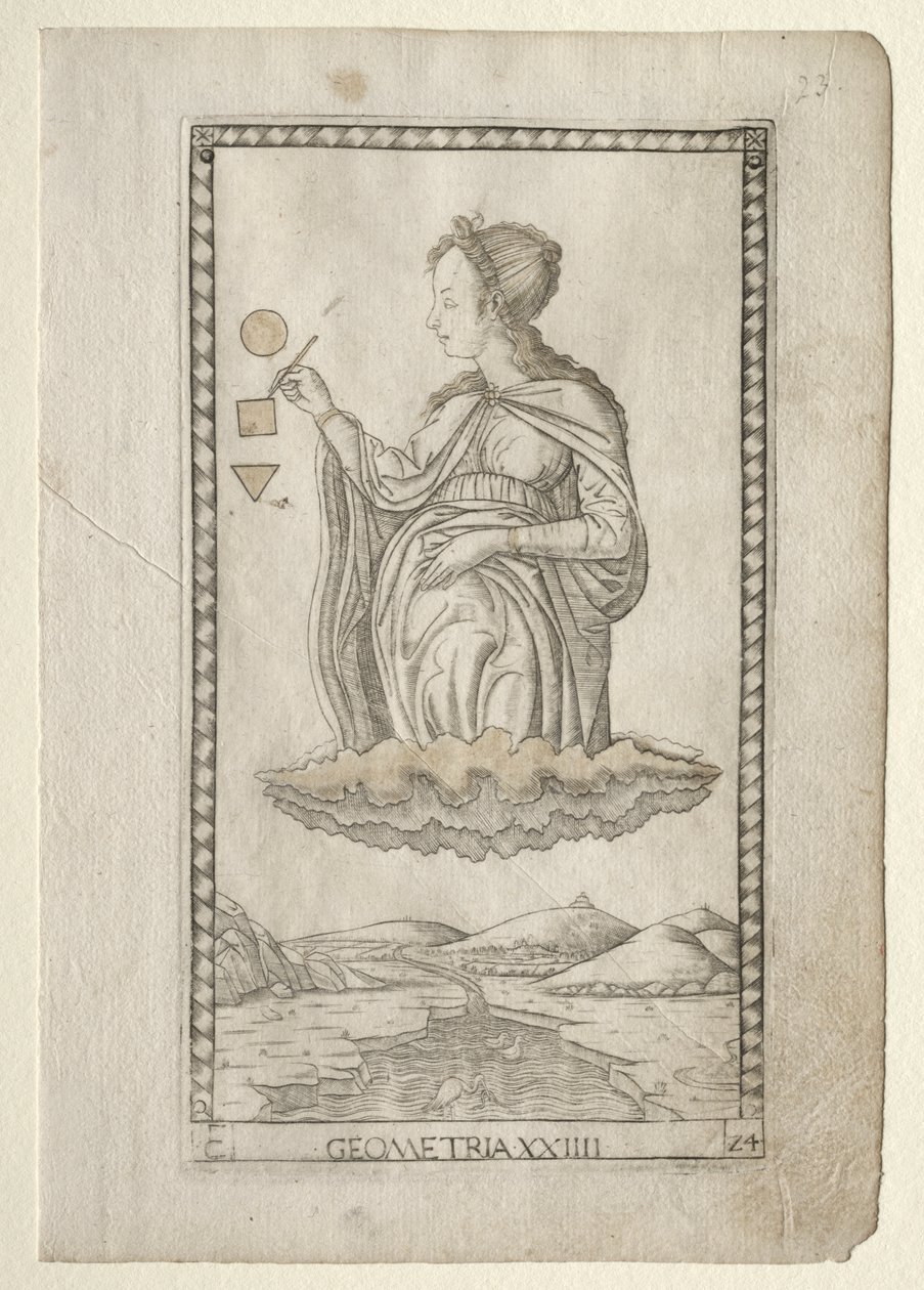 Geometria (do Tarocchi, série C: Liberal Arts, #24) de Master of the E Series Tarocchi