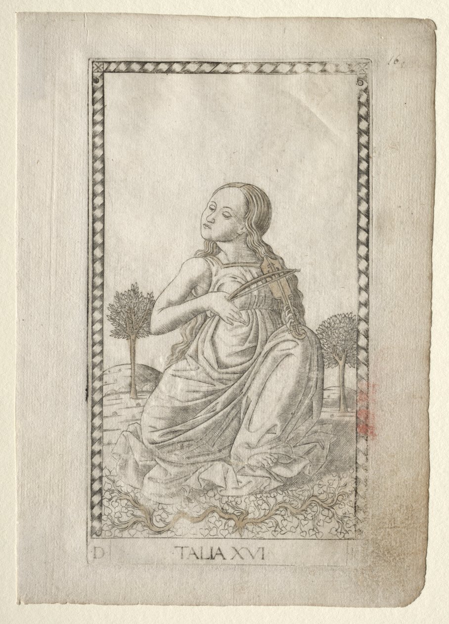 Thalia (comédia, poesia pastoral) (da série Tarocchi D: Apollo and the Muses, #16) de Master of the E Series Tarocchi