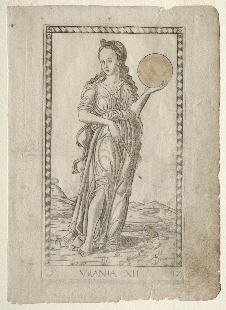 Urania (astronomia) (da série Tarocchi D: Apollo and the Muses, #12) de Master of the E Series Tarocchi