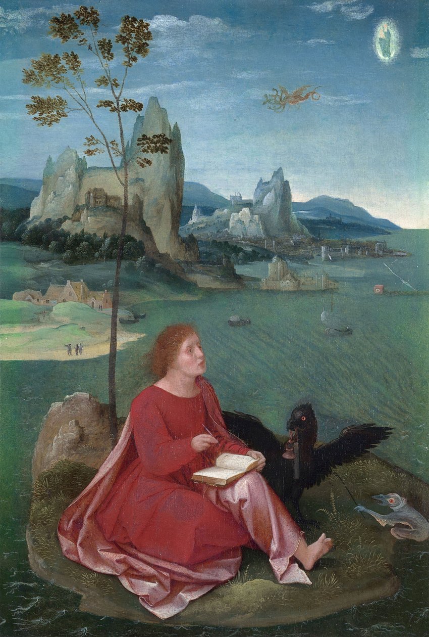 São João em Patmos de Master of the Female Half Lengths