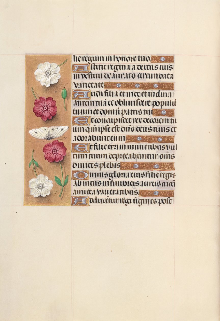 Horas da rainha Isabel, a católica, rainha da Espanha: Fol. 104v, c. 1500. de Master of the First Prayerbook of Maximillian