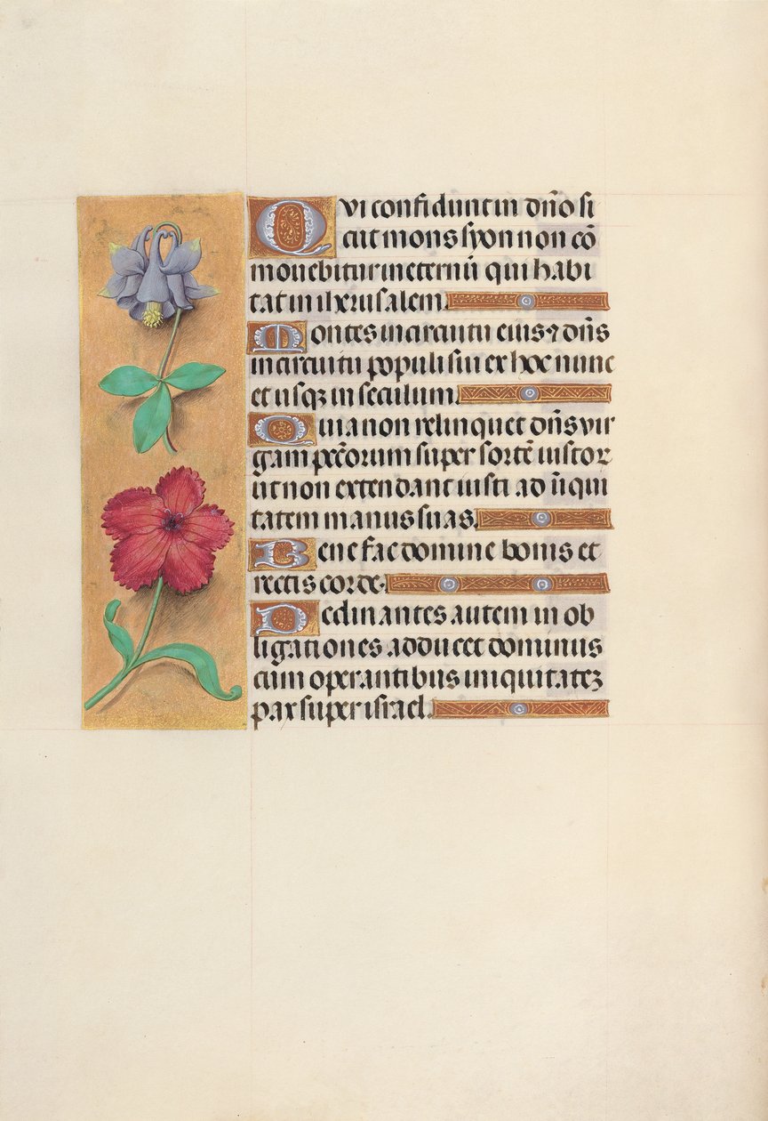 Horas da rainha Isabel, a católica, rainha da Espanha: Fol. 138v, c. 1500. de Master of the First Prayerbook of Maximillian
