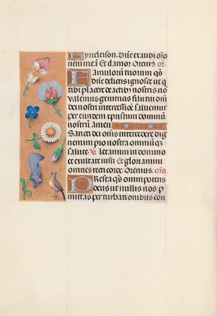 Horas da rainha Isabel, a católica, rainha da Espanha: Fol. 144v, c. 1500. de Master of the First Prayerbook of Maximillian