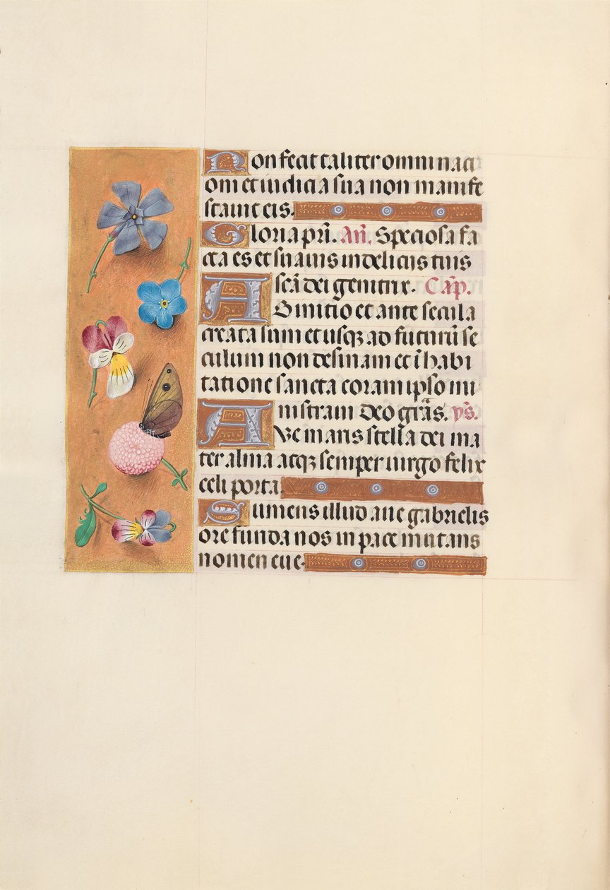 Horas da rainha Isabel, a católica, rainha da Espanha: Fol. 150v, c. 1500. de Master of the First Prayerbook of Maximillian