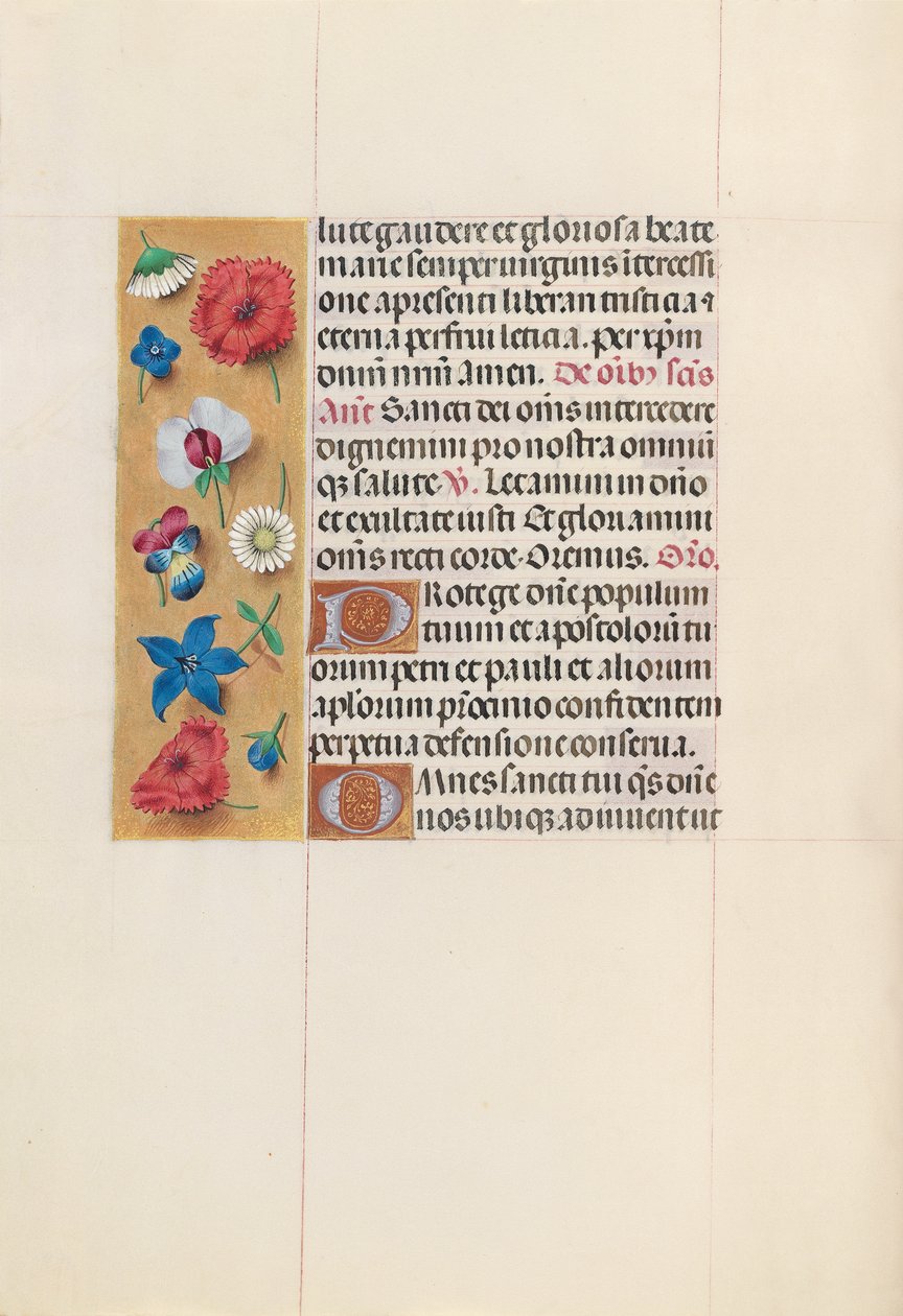 Horas da rainha Isabel, a católica, rainha da Espanha: Fol. 152v, c. 1500. de Master of the First Prayerbook of Maximillian