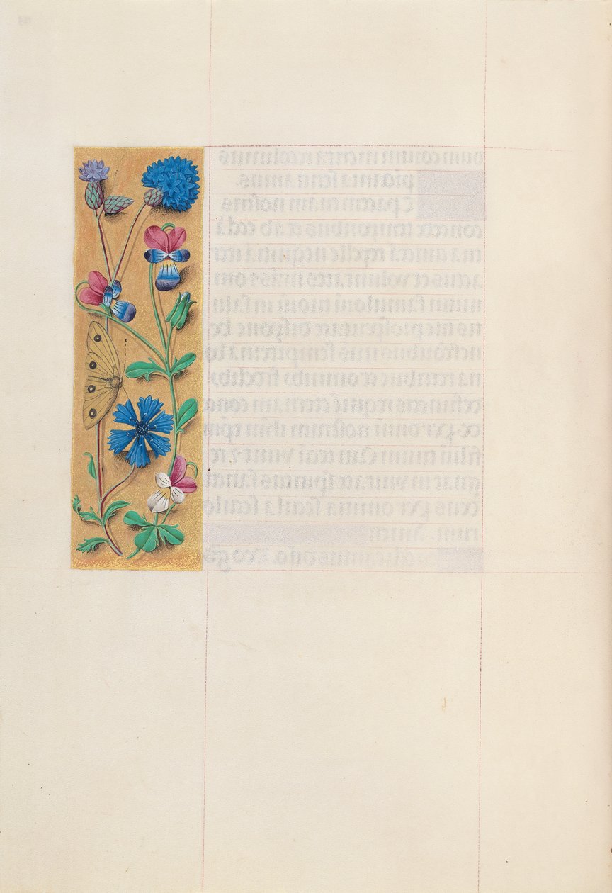 Horas da rainha Isabel, a católica, rainha da Espanha: Fol. 153v, c. 1500. de Master of the First Prayerbook of Maximillian