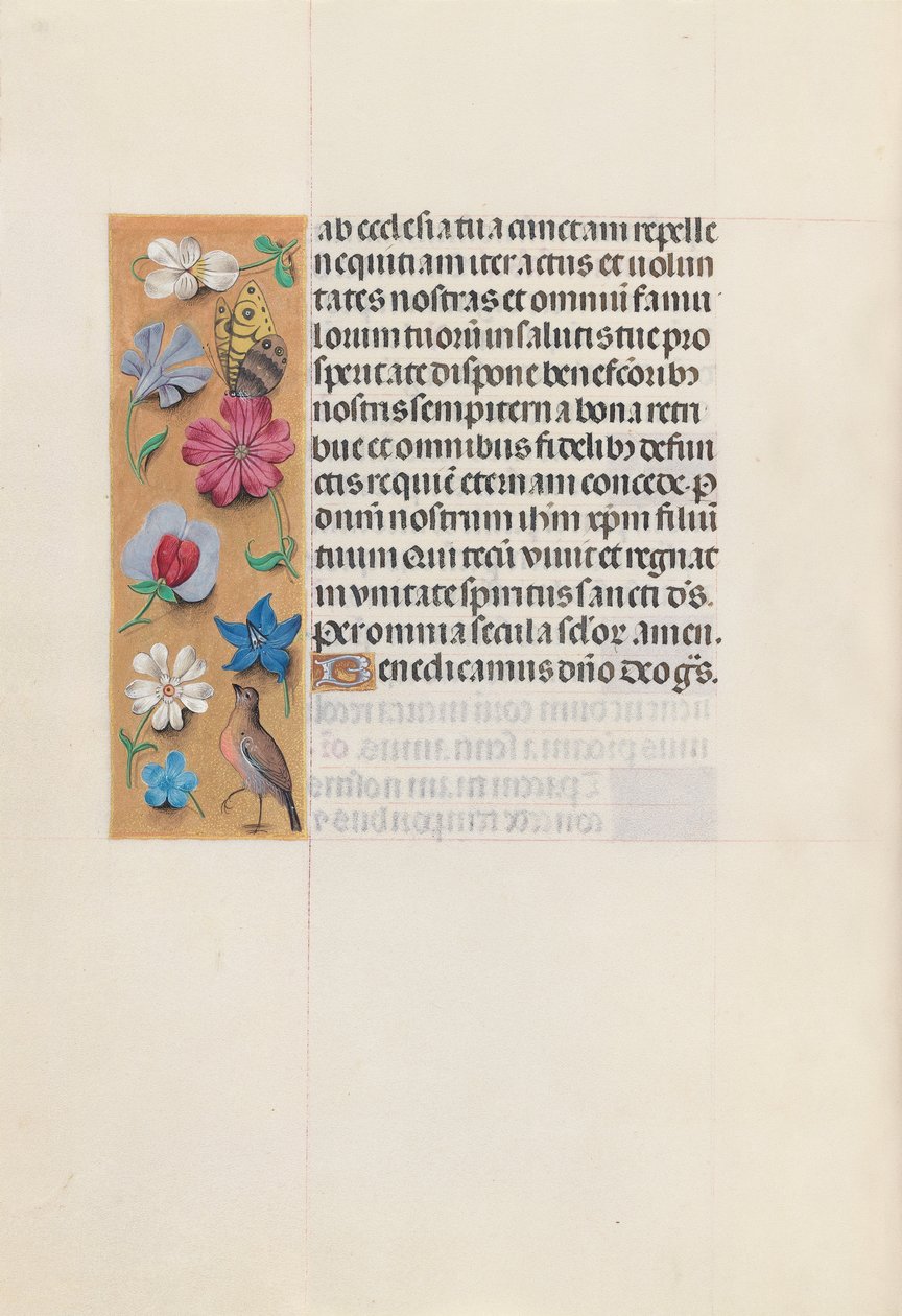 Horas da rainha Isabel, a católica, rainha da Espanha: Fol. 158v, c. 1500. de Master of the First Prayerbook of Maximillian