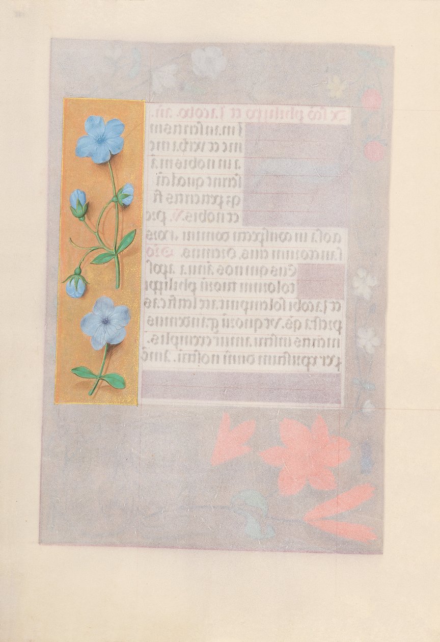 Horas da rainha Isabel, a católica, rainha da Espanha: Fol. 176v, c. 1500. de Master of the First Prayerbook of Maximillian