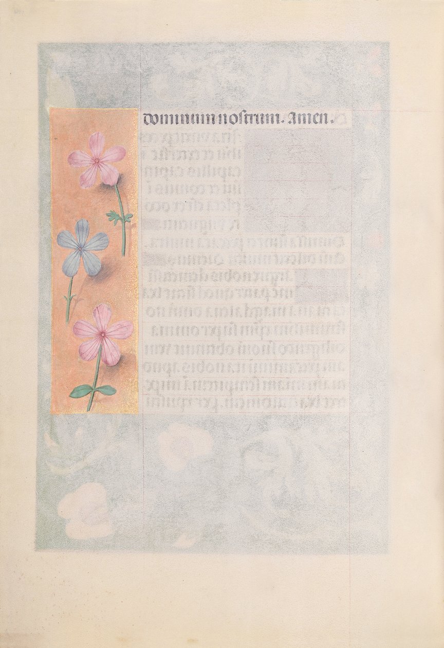 Horas da rainha Isabel, a católica, rainha da Espanha: Fol. 194v, c. 1500. de Master of the First Prayerbook of Maximillian