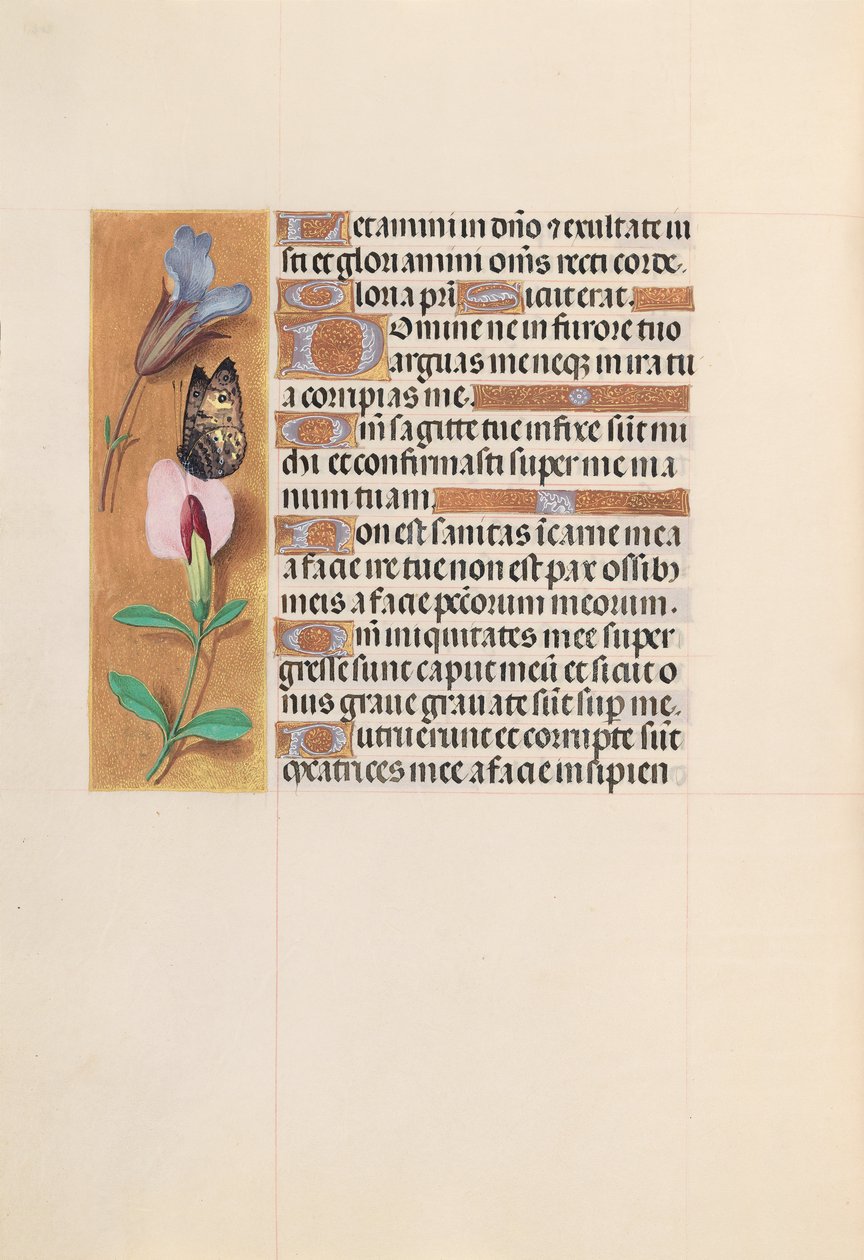 Horas da rainha Isabel, a católica, rainha da Espanha: Fol. 202v, c. 1500. de Master of the First Prayerbook of Maximillian