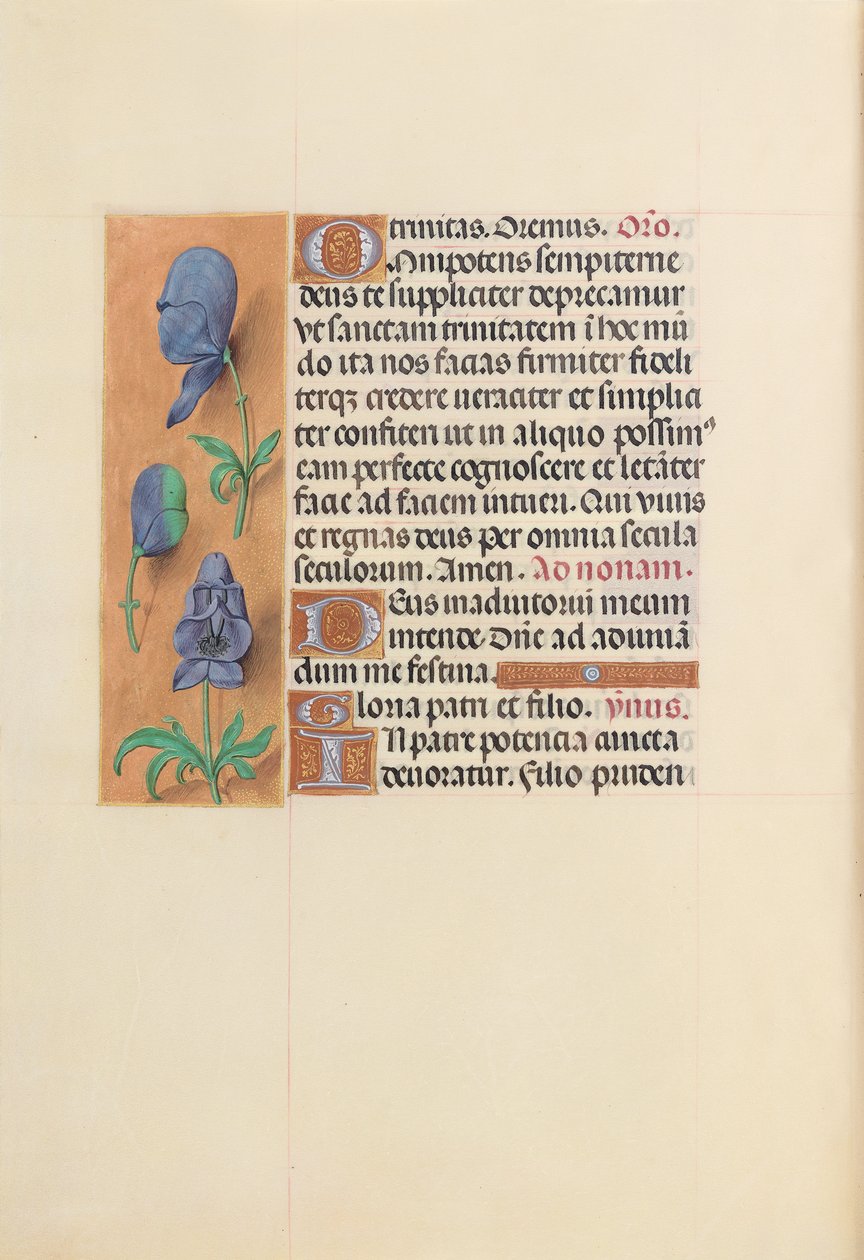 Horas da rainha Isabel, a católica, rainha da Espanha: Fol. 20v, c. 1500. de Master of the First Prayerbook of Maximillian