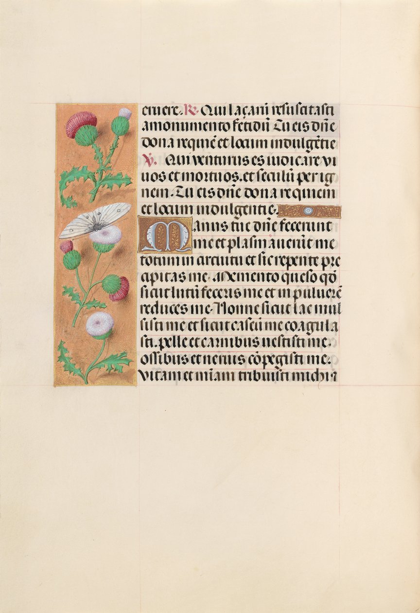 Horas da rainha Isabel, a católica, rainha da Espanha: Fol. 232v, c. 1500. de Master of the First Prayerbook of Maximillian