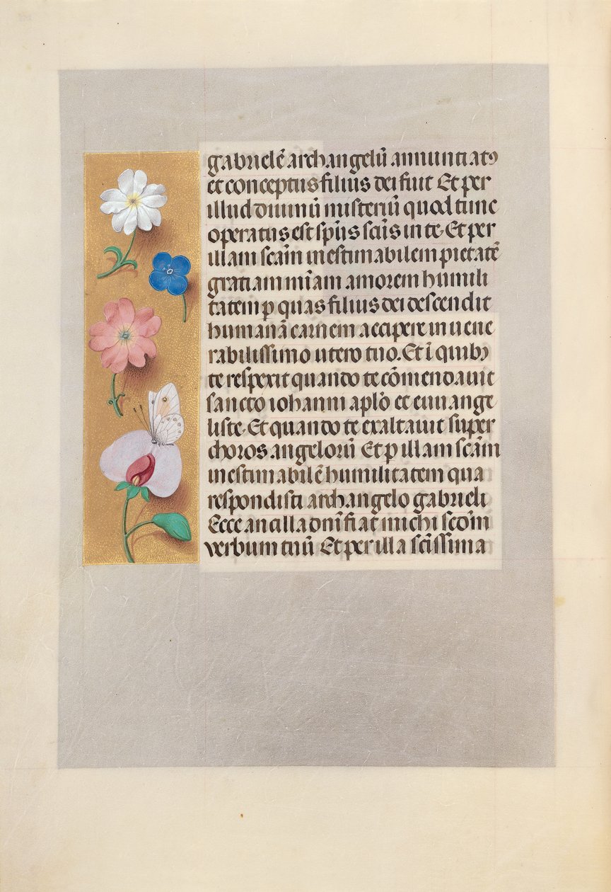 Horas da rainha Isabel, a católica, rainha da Espanha: Fol. 258v, c. 1500. de Master of the First Prayerbook of Maximillian