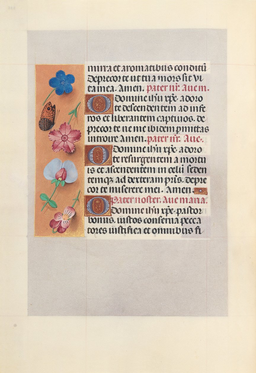 Horas da rainha Isabel, a católica, rainha da Espanha: Fol. 265v, c. 1500. de Master of the First Prayerbook of Maximillian