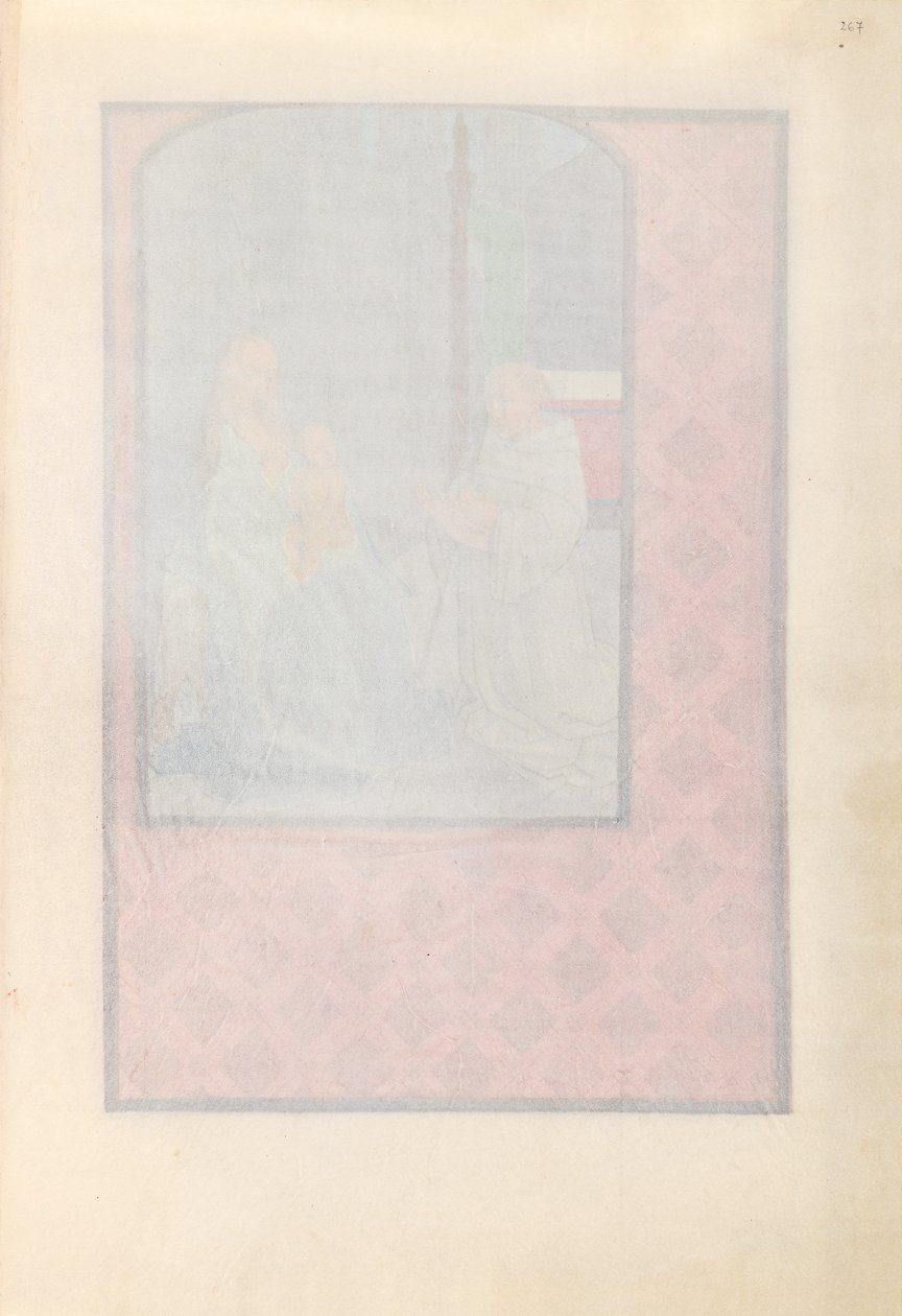 Horas da rainha Isabel, a católica, rainha da Espanha: Fol. 267r, c. 1500. de Master of the First Prayerbook of Maximillian