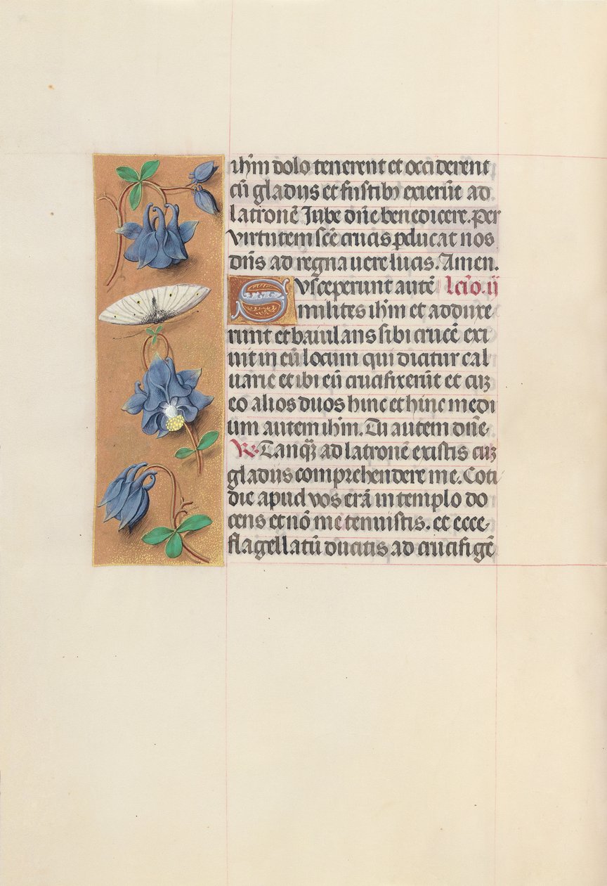 Horas da rainha Isabel, a católica, rainha da Espanha: Fol. 54v, c. 1500. de Master of the First Prayerbook of Maximillian