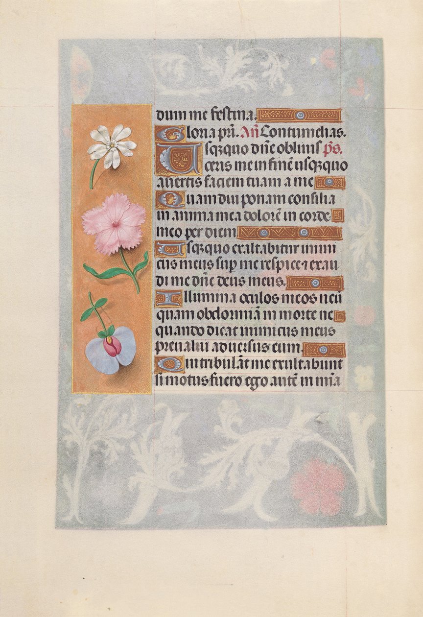 Horas da rainha Isabel, a Católica, rainha de Espanha:  Fol. 57v de Master of the First Prayerbook of Maximillian