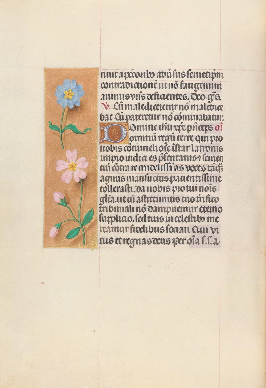 Horas da rainha Isabel, a católica, rainha da Espanha: Fol. 62v, c. 1500. de Master of the First Prayerbook of Maximillian