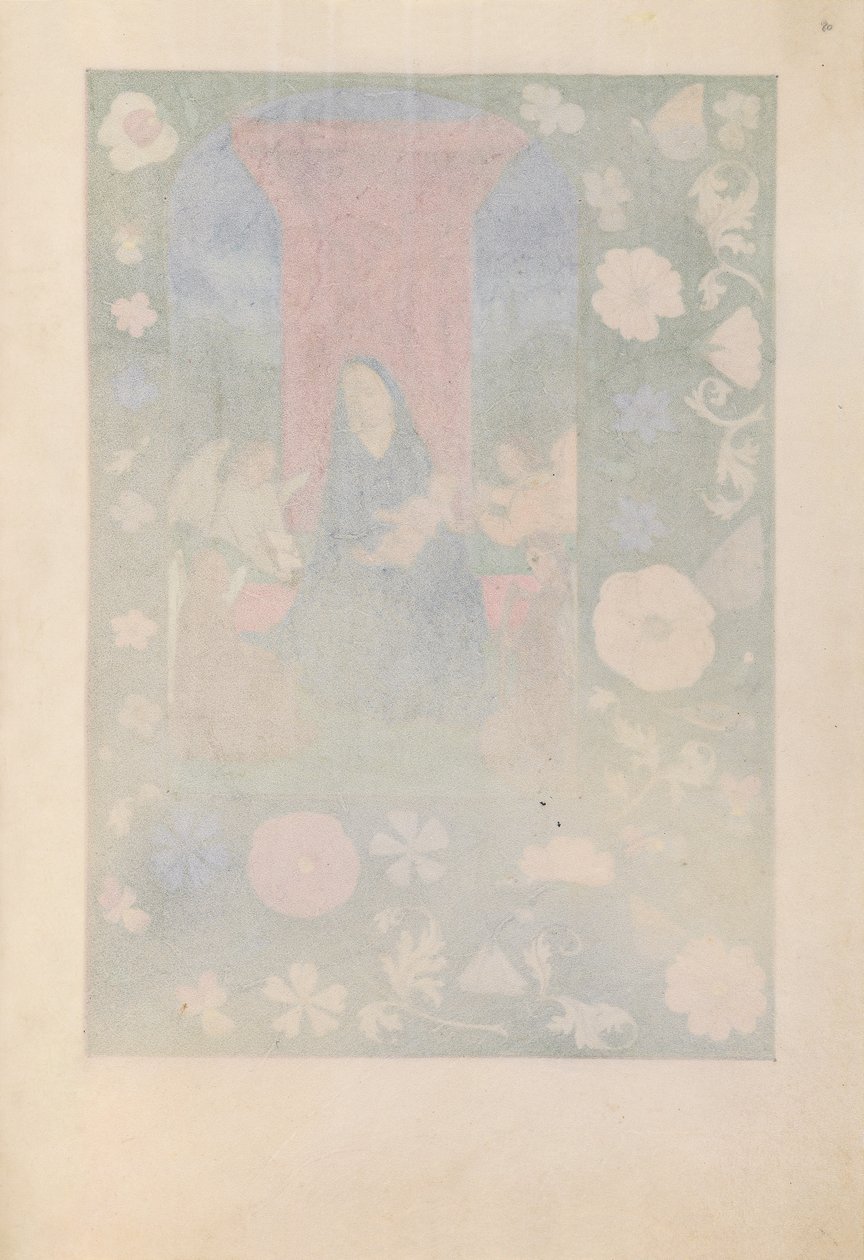 Horas da rainha Isabel, a Católica, rainha de Espanha:  Fol. 80r de Master of the First Prayerbook of Maximillian