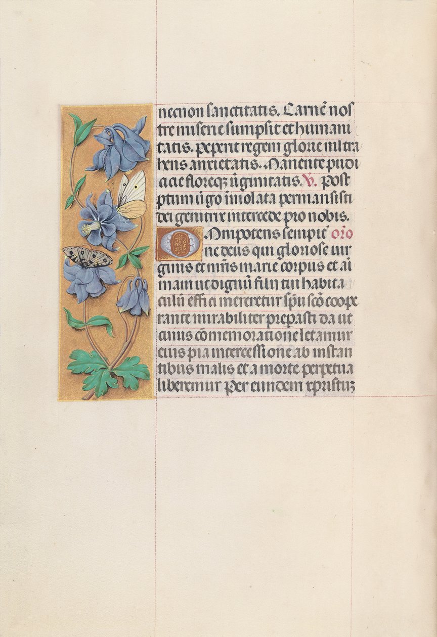 Horas da rainha Isabel, a católica, rainha da Espanha: Fol. 83v, c. 1500. de Master of the First Prayerbook of Maximillian