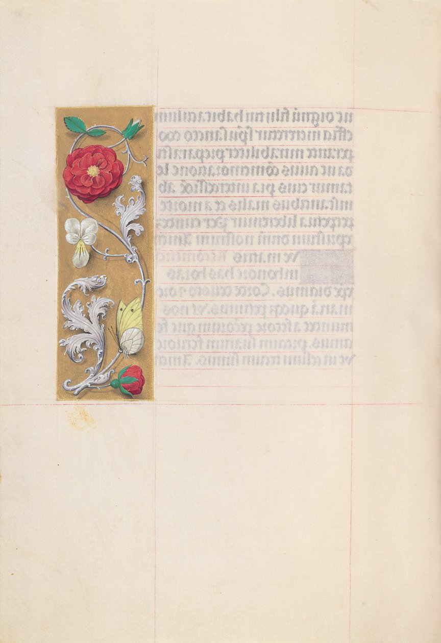 Horas da rainha Isabel, a católica, rainha da Espanha: Fol. 86v, c. 1500. de Master of the First Prayerbook of Maximillian